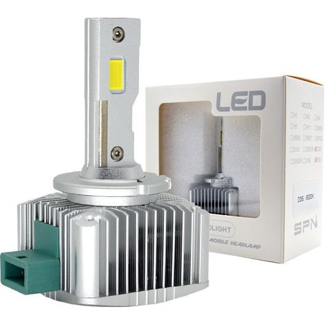 RD7 LED Headlight Bulb 35000 LM D1S D1R D2S D2R D3S D3R D4S D8S D5S 35W/55W 6000k Car Hide Xenon Light Lamp Headlight Car Exterior Replacement Parts (1/5)