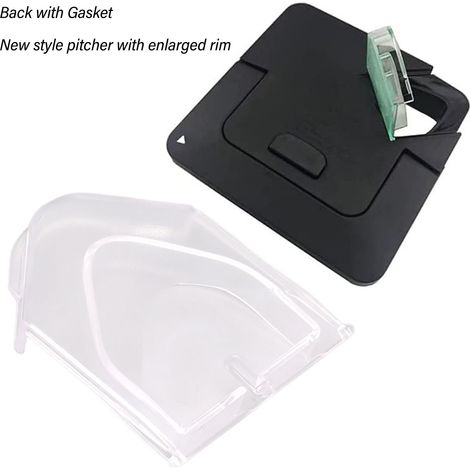 Ortviai Couvercle Transparent pour Bec Verseur de Mixeur – Compatible NJ600, NJ602, BL500, BL781 – ABS Sans BPA (1/4)
