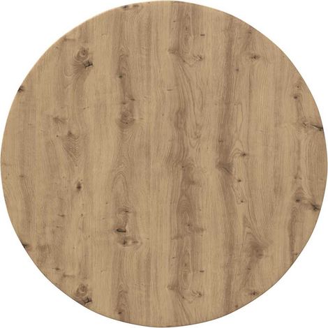 Maison Exclusive - Plateau de table Ø 80 x 1,5 cm Rond Bois d'ingénierie (1/5)