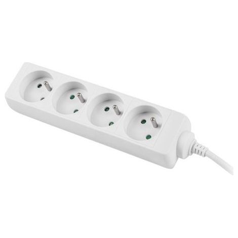 LANBERG PS0-04E-0150-W MULTIPRISE 1,5 M 4 SORTIE(S) CA INTÉRIEUR BLANC (1/5)