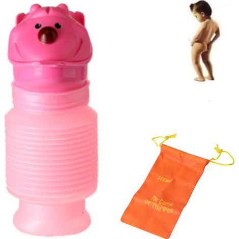 Noturinal – Tragbares, einziehbares PP-Urinal – Für Reisen, Camping und Staus – Mit wasserdichter Tasche und Klappdeckel – 1 Stück (1/5)