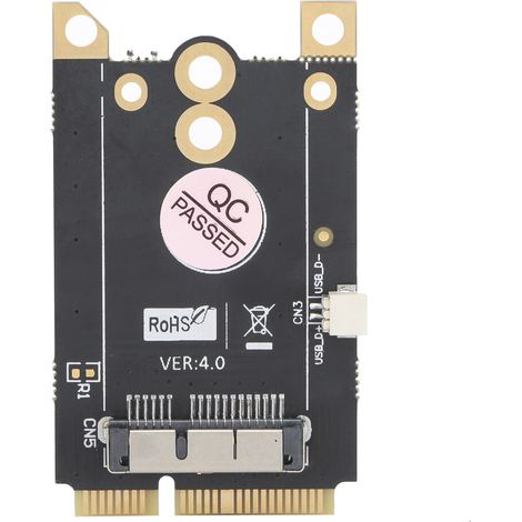 NGFF-WLAN-Netzwerkkartenadapter, M.2 Key-A-Konverter, vertikale Erweiterungskarte, Datenübertragungsadapter, Mini-PCI-E-Steckplatz, kompatibel mit Systemen