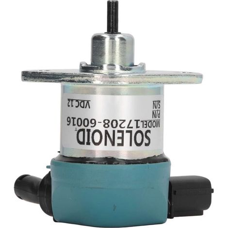 Électrovanne d'arrêt de carburant 17208-60015 17208-60016 17208-60017 17208-60010. compatible avec Kubota V1205 V1505 V1305 D1105 D1005 D905-sfygv