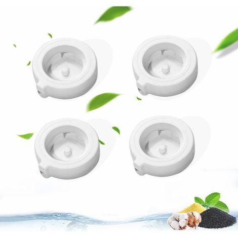 4 Pack Replacement Filters for Gravity Pet Water Dispenser, Dog Water Filter Replacement, Triple Filtration Pet Fountain Filter, Water Feeder Filter for Cat and Dog (1/5)