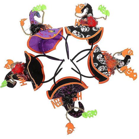5 Stück Haarreifen für Halloween-Dekorationen (1/3)