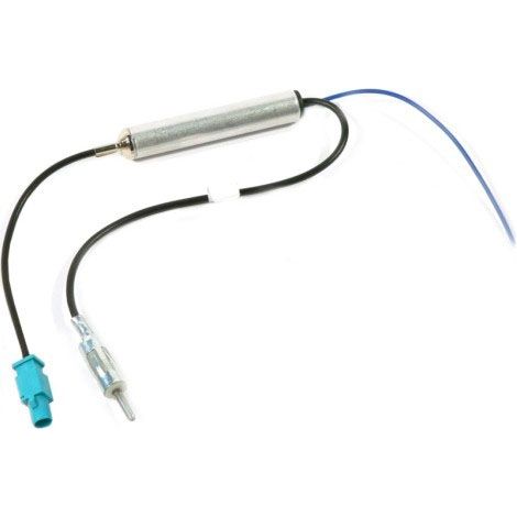 Adaptateur antenne DIN Fakra M Alimentation fantome amplifie compatible avec Audi Citroen Seat Skoda VW (1/2)