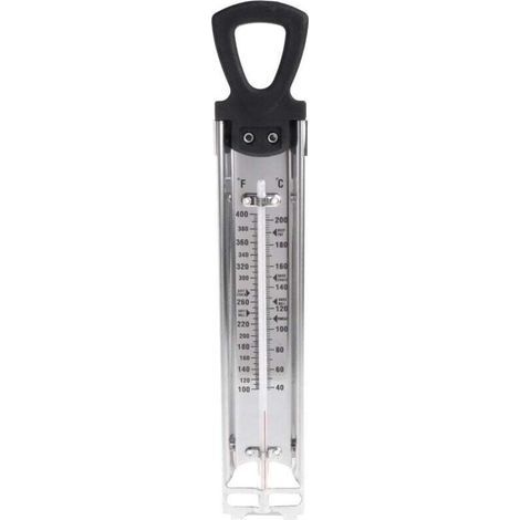 Stainless steel kitchen thermometer for jam, sugar, candy, liquids (1/4)