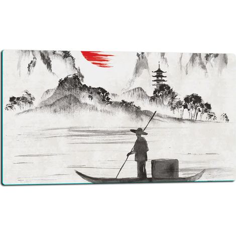 Schneidebrett aus Glas, 52x30 cm, Querformat (1/5)