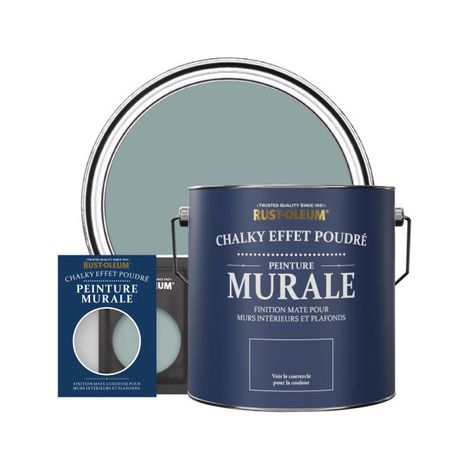 Peinture Murs & Plafonds - Bleu Gris (1/3)