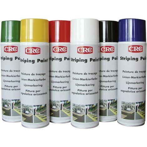 Peinture de traçage de lignes, permanente jaune 500 ml CRC 11671-AA C68155 (1/5)
