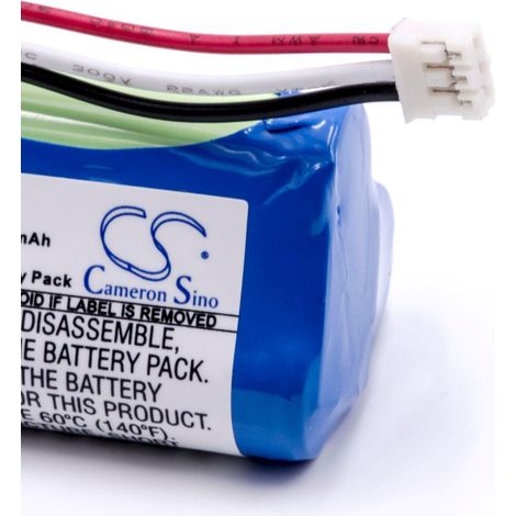 vhbw 1x Battery compatible with TDK Life on Record A28, A28 Trek Flex Loudspeaker (2000mAh, 3.6 V, NiMH) - Replacement for 3AA-HHC