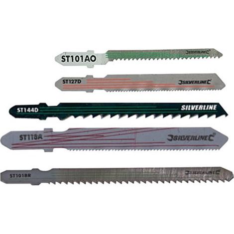 Lot de 10 Lames de scie sauteuse (1/2)