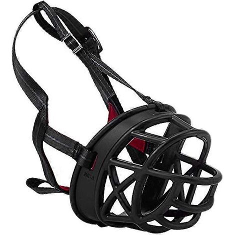 Embouchure Malinois anti-appel et anti-morsure, boucle métallique, couvre-bec Bass Dog anti-morsure pour mousquet (1/5)