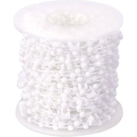 Ensemble d'accessoires pour store vertical de 127 mm, chaînette inférieure pour store vénitien, 20 m de boucles à billes, 5 accessoires pour rideaux (1/5)
