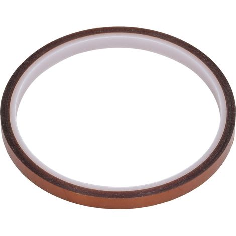Ruban Polyimide 5mm x10 pièces, Adhésif Isolant Haute Température Marron Foncé, Bande Résistante à la Chaleur pour Transformateur (1/5)