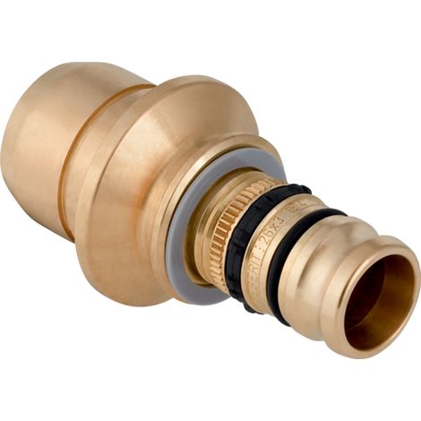 Connecteur à enclenchement rapide Mepla pour distributeurs d 26 mm, en laiton, ÜA