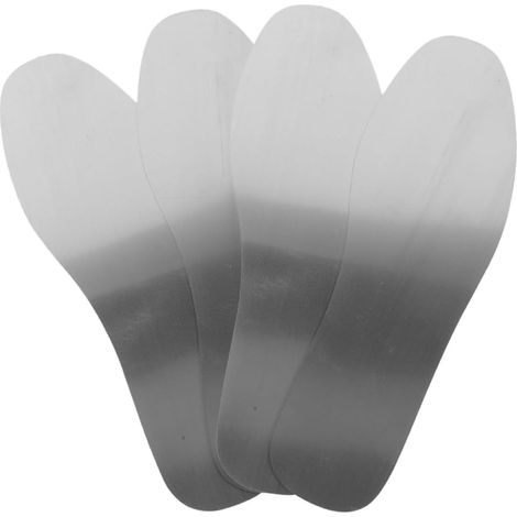 Semelles Intérieures Anti-Perforation En Acier Inoxydable Pour Chaussures De Travail Inserts Métal Anti-Ongle Pour Hommes Et Femmes Lot De 2 Paires 28.00 X 9.50 X 0.10 cm (1/5)