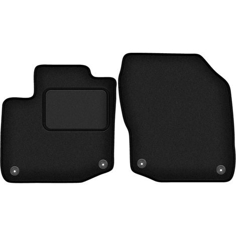 Alfombrillas delanteras para Honda Civic IX hatchback (39cm) (2012-) negras
