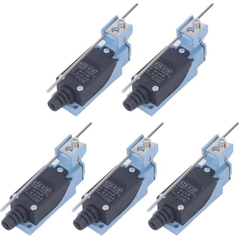 Interrupteur de fin de course à levier réglable, 5 pièces, Bras articulé pour CNC, fraiseuse, imprimante 3D, 250V 380V, contact momentané (1/5)