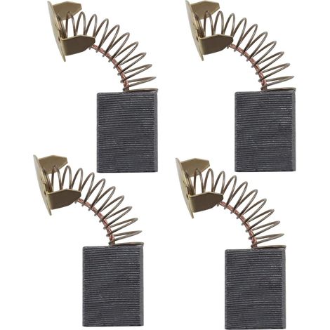 2 Paires Balais De Charbon, 6,5x13,5x16 Mm, Arrêt Automatique, Pour Scie Makita (1/5)