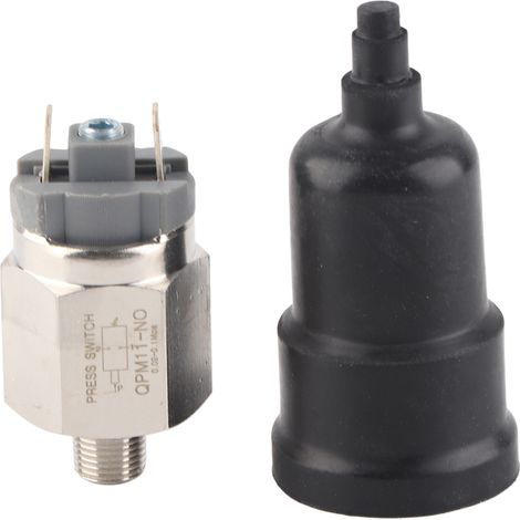Pressostat normalement ouvert G1/8 po QPM11-NO 0,02 à 0,1 MPa AC220 V 48 V CA/CC (1/5)
