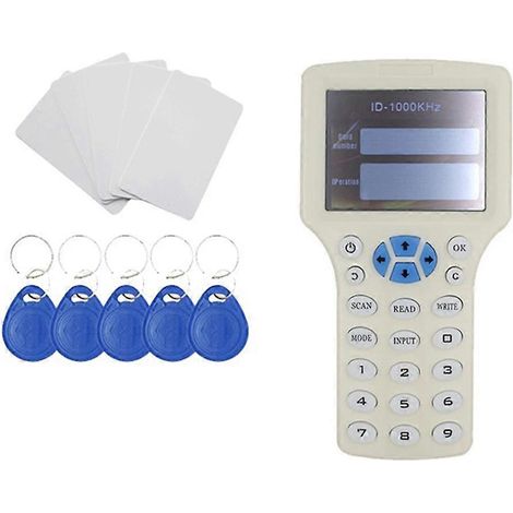 Tragbarer RFID-Kopierer/Duplikator, NFC-Lesegerät/Schreiber, IC-Vollstreifenidentifizierung mit USB-D