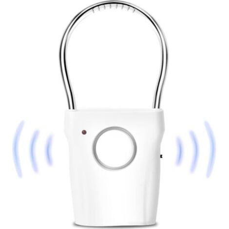 Blanc,120dB Alarme de Porte et Fenêtre, Alarme Antivol sans Fil AntiIntrusion pour Poignée de Porte, Fenêtre, Sécurité Maison Contre Cambriolage (1/5)
