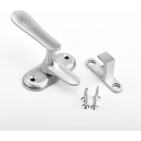 Quarter-turn door latch, window latch, 304 stainless steel (WxHxD) 73x50x35mm (1/5)