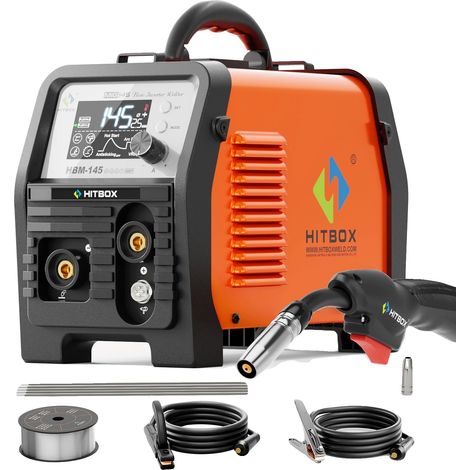 Machine à souder, fonctionnalité 3-en-1, écran LCD, HBM145 (1/5)