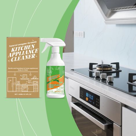 Küchengerätereiniger, geeignet zur Entfernung von Ölflecken auf Dunstabzugshauben, Kühlschränken und anderen Küchengeräten alltägliches Haushaltsreinigungsmittel – 300 ml -- BIEMMEDUE (1/5)