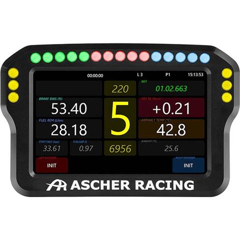 Ascher Racing Dashboard 5" (1/4)