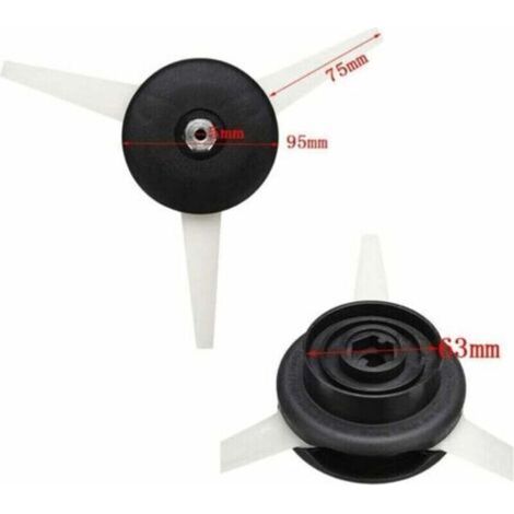 Tête de débroussailleuse + 12 lames de coupe pour STIHL POLYCUT 6-3 FS38 FS40 FS45 (1/4)