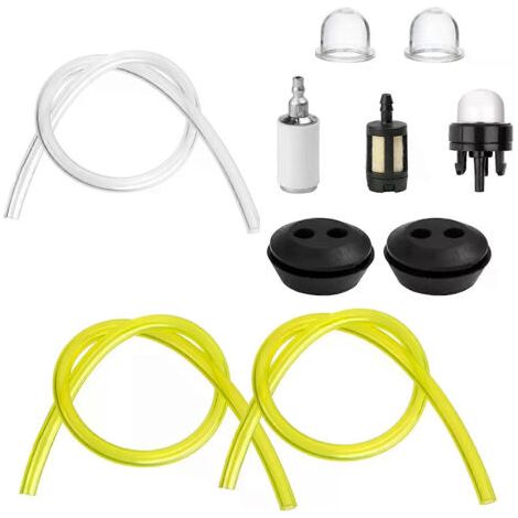 Tuyau d'alimentation universel, poire d'amorçage, pièces détachées pour tronçonneuses, souffleurs, débroussailleuses, carburateur, compatible McCulloch et Husqvarna
