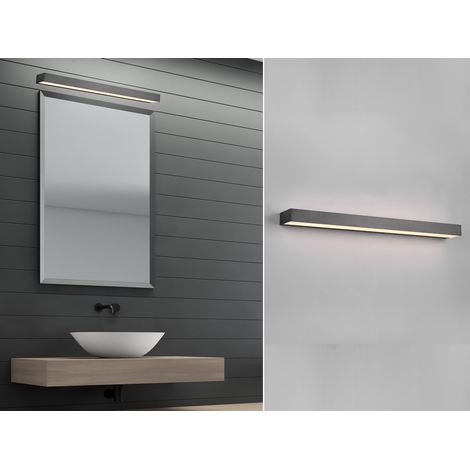 Trio ROCCO Wandleuchte Schwarz Matt 60 cm LED (1/5)