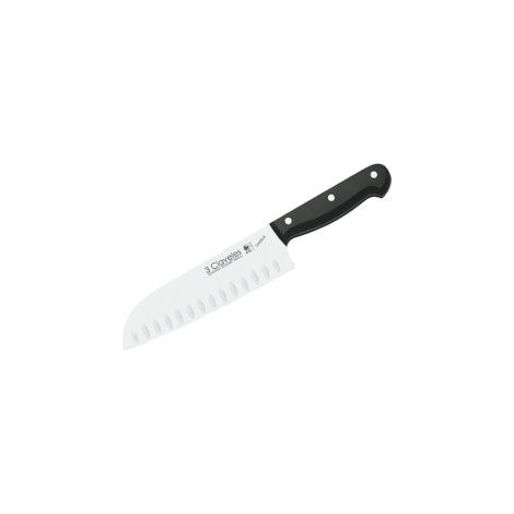 COLTELLO SANTOKU CON INCAVI