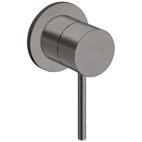 Mitigeur douche encastre tige 6 cm pmr chrome noir brosse - CRISTINA ONDYNA TV63775
