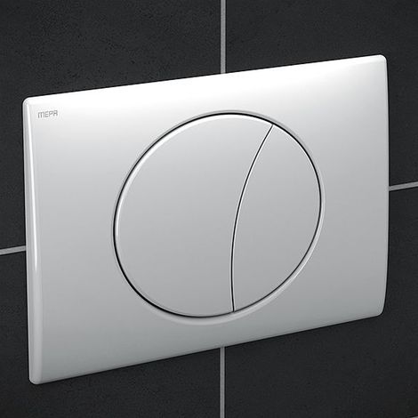 Mepa plaque d&39actionneur Sun blanc , double chasse (1/5)