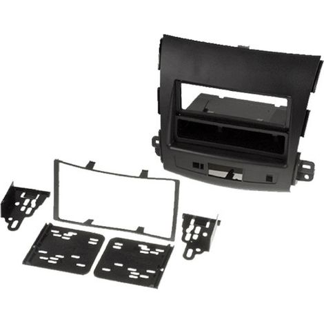Kit Facade Autoradio KA242 compatible avec Citroen C-Crosser Mitsubishi Outlander Peugeot 4007