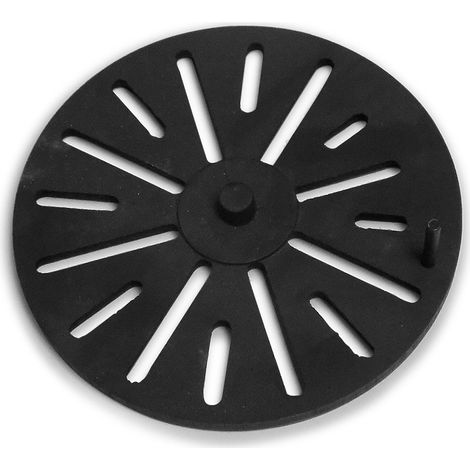 Grille à cendres pour poêles à cheminée Vega de Olsberg - fonte - dimensions d'encastrement parfaitement adaptées (1/2)