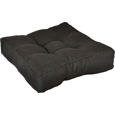 1 coussin d'assise - Gris Tempérament - 40 x 40 x 9 cm