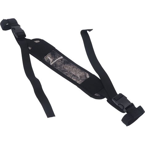 Sangle de maintien pour arc à poulies, ajustable et confortable, en tissu Oxford rembourré, support d'arc en camouflage mains libres. (1/5)