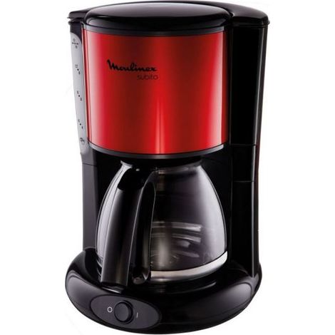 Moulinex FG 360 D Kaffeeautomat rot metallic/schwarz