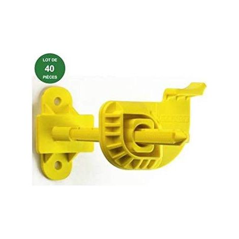 Isover – Lot de 40 appuis Optima2 ajustables pour laine 75-160 mm – Isolation murs sous ossature métallique – Installation facile sans outil (1/10)
