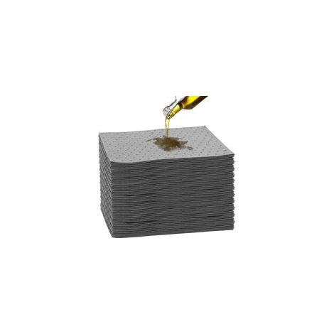100 Pièces Tampon Absorbant L'huile, Gris Coton Absorbant L'huile, 25 X 33 cm Chiffons Absorbants D'huile, Tapis D'huile Pour Essuyer Les Outils D'atelier, Machines, Voitures (100)
