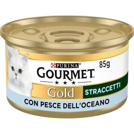 Gourmet Gold Straccetti 85gr  Pesce dell'Oceano