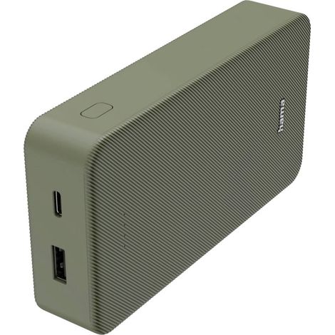Hama Power bank 20000 mAh Ricarica rapida LiPo Verde Indicazione di stato (1/5)