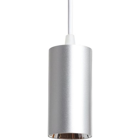 Lámpara Colgante LED 9W Aluminio Misoh (2700K - 4000K - 6000K) 38º Blanco / Plateado CCT (1/5)
