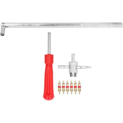 Reifenventil-Abzieher-Set zum Ein- und Ausbau sowie zur Reparatur von Auto, Fahrrad und Motorrad (1/5)