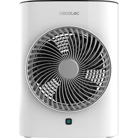 Cecotec Riscaldatore Elettrico Termoventilatore con Telecomando ReadyWarm 2077 Max Force Smart White. 2000W, 2 Livelli