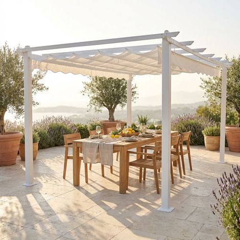 LAVENDER - gazebo retrattile (1/4)